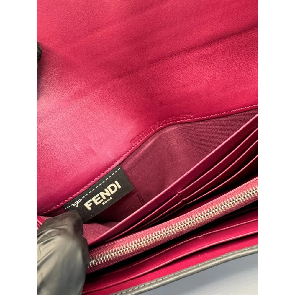 FENDI pink and grey wallet - Picture 7 of 11